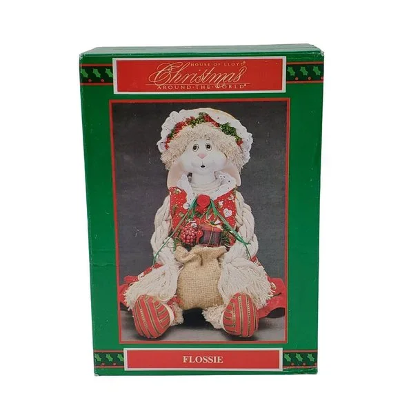 Vintage House of Lloyd Christmas Around the World Flossie, Floyd